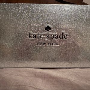Kate Spade Tinsel Glitter Continental Women's Wallet - Black